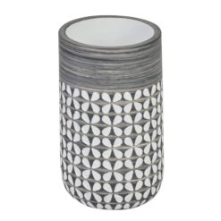 Ravello Grey & White Resin Tumbler