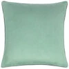 Riva Paoletti Meridian Mineral & Teal Velvet Cushion