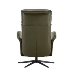 Kasava Green Semi Aniline Leather Power Recliner Chair -Housingunits 5208ed6cc6f1317bb69e4066bafdcbfa