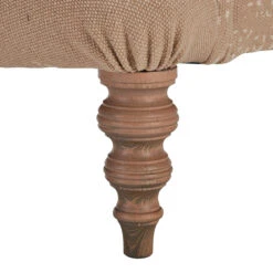 Tetrad Jacaranda Beige Patterned Fabric Large Curved Footstool -Housingunits 531c5da98636e9d46b0c20b374a6859d 1