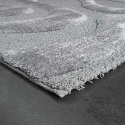 Cleo Wave Blue Textured 160cm X 230cm Rug -Housingunits 531d4706c972c88f1ee82addf4f72a3a