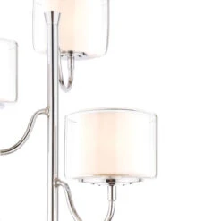Laura Ashley Southwell Polished Nickel 3 Light Floor Lamp 8 Laura Ashley Southwell Polished Nickel 3 Light Floor Lamp -Housingunits 54d7a98d8b7e74bca8b53626afa0d150