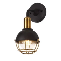 Bute Matt Black Outdoor Wall Light