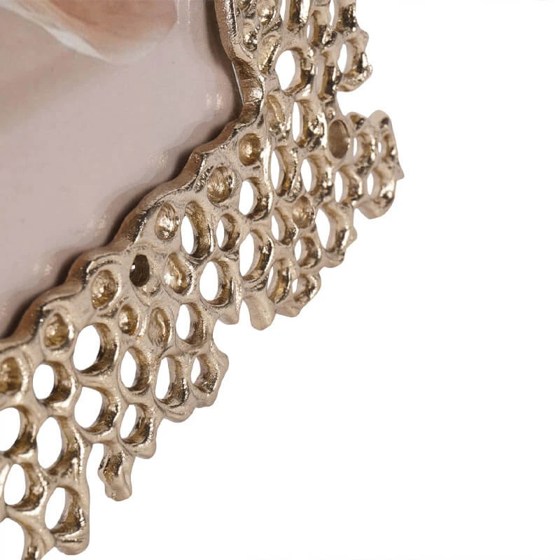 Libra Miel 8" X 10" Gold Coral Photo Frame 6 Libra Miel 8" X 10" Gold Coral Photo Frame - Image 6