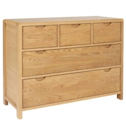 Ercol Bosco 5 Drawer Wide Chest