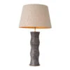 Eichholtz Bonny Grey Table Lamp & Fabric Shade