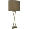 Oporto Antique Brass Table Lamp & Shade