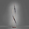 Linda Black Twist LED Floor Lamp