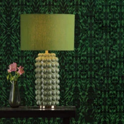 Bobble Green Ceramic Table Lamp