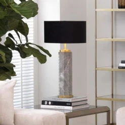 Eichholtz Newman Grey Marble Table Lamp