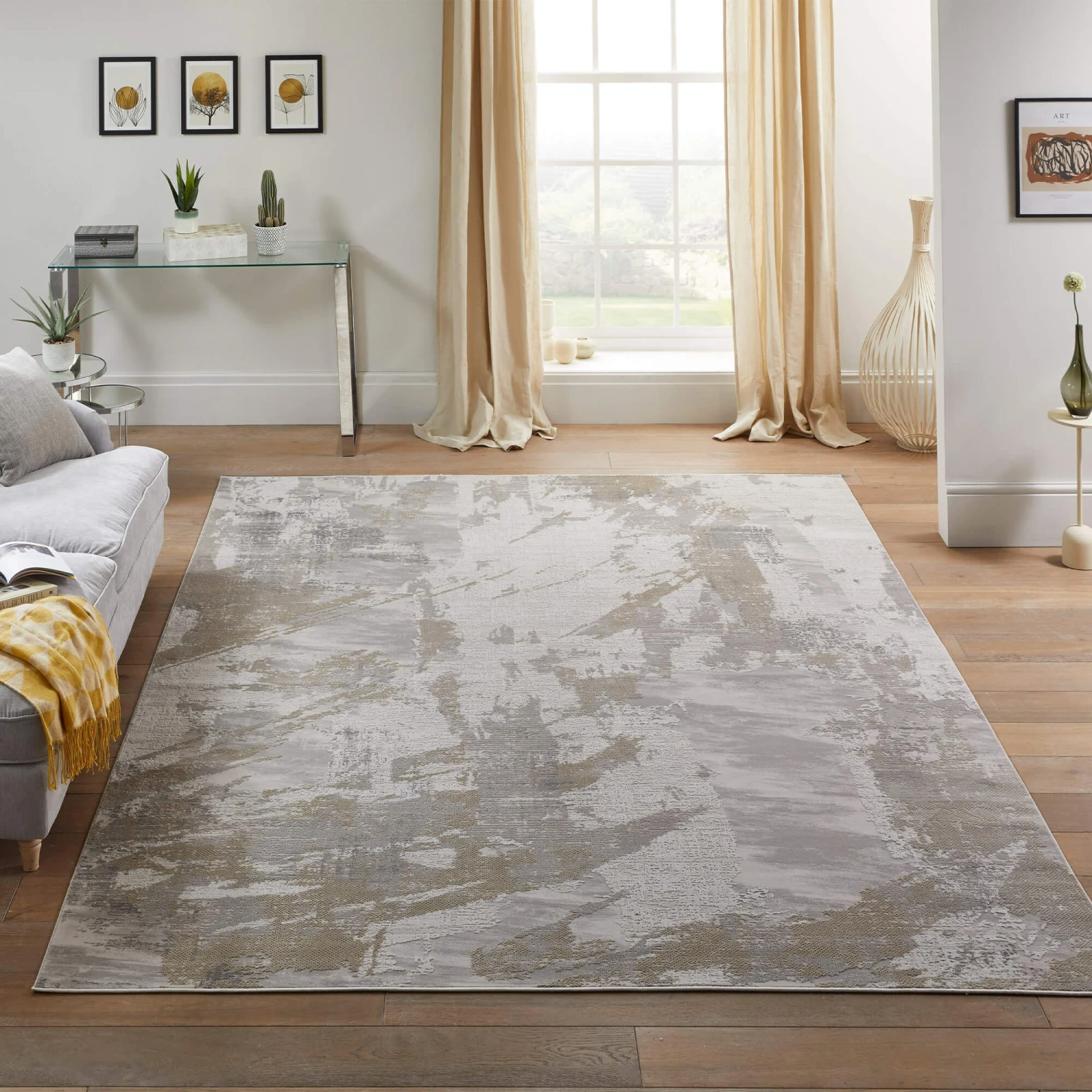 Skyline Ivory Grey 400cm X 600cm Rug 1 Skyline Ivory Grey 400cm X 600cm Rug