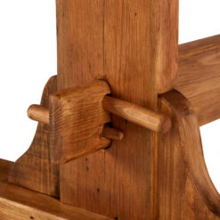 Tallina 160cm Brown Double Polished Dining Table -Housingunits 5948741e2274b0ed475b2e31426e7ecf