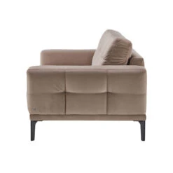 Natuzzi Editions Toledo Beige Fabric 3 Seater Sofa -Housingunits 595b687ff17efce00f5ab75198d4b435