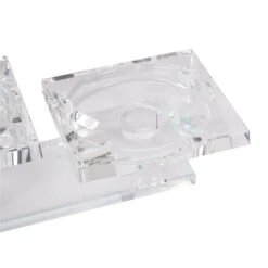 Libra Morcott 5-Stand Clear Glass Candle Holder -Housingunits 5963d2f4d5a7296f87b109340bcb0835