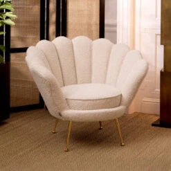 Eichholtz Trapezium Cream Chair