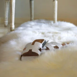 Sheepskin Natural Quad Rug -Housingunits 5991f4422715630d99bc1b36687fd793