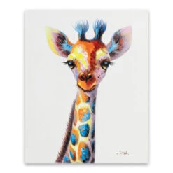 Small Giraffe Canvas