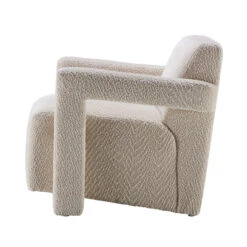 Romeo Crunch Natural Fabric Lounge Chair -Housingunits 59a17485d840c45c43960f9b869393d6