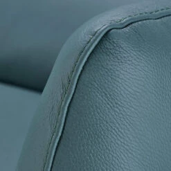 Carrera Teal Blue Leather 3 Seater Maxi Electric Recliner Sofa -Housingunits 5a57c104251e62b482e028fe08702462