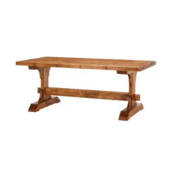 Tallina 180cm Brown Double Polished Dining Table -Housingunits 5a5dc12bcc3908aaa22c3f905851a6aa