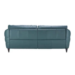 Carrera Teal Blue Leather 3 Seater Maxi Electric Recliner Sofa -Housingunits 5b2136e1d33bd9810f624e587b0a1eb4