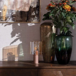 Chelsea Mocha & Amber Table Lamp