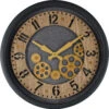 Libra Palladium Mini Dials Black Clock