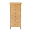 Ercol Teramo Oak 6 Drawer Tall Chest