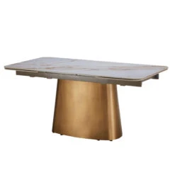 Priama Ceramic Dining Table With 6 Rosina Fabric Dining Chairs -Housingunits 5f48ee6df543545f708e0067ffbbdfff