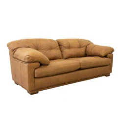 Bramley Soul Camel Leather 3 Seater Sofa -Housingunits 5f980d9f9fa5f2c9fbbcb7d3a5970e39