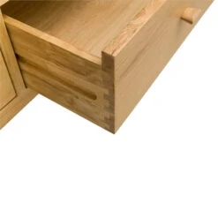 Ercol Teramo Oak 2 Drawer Dressing Table & Mirror -Housingunits 600cafa62a1b7d082b429c31f1812ccc