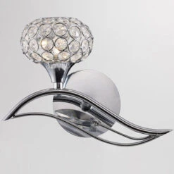 Leimo Left Hand Chrome Wall Light