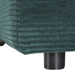 Solace Green Ribbed Fabric Corner Sofa -Housingunits 6160a45c7f155ccd2f78b8e1ed0dfaaf