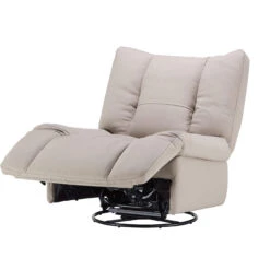 Marco Light Beige Leather Power Glider Recliner Chair -Housingunits 6161dd4f719a6dc9be2c3efedb2cc1b8 1