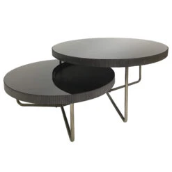 Libra Knightsbridge Black Glass Nest Of 2 Coffee Tables -Housingunits 625f055d53fa21cd89c628a5ee1be491