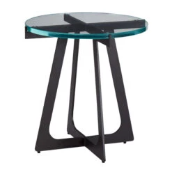 Neris Glass Lamp Table