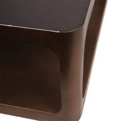 Libra Thorpe Metal Square Coffee Table With Glass Top -Housingunits 6487d0c4d21cf32bf76db226bd034e17