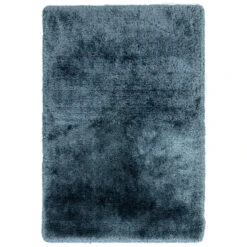Plush Shaggy Airforce Blue 120cm X 170cm Rug