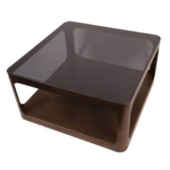 Libra Thorpe Metal Square Coffee Table With Glass Top -Housingunits 64f4a85b9011eb0a64d1eebf9ddda20e