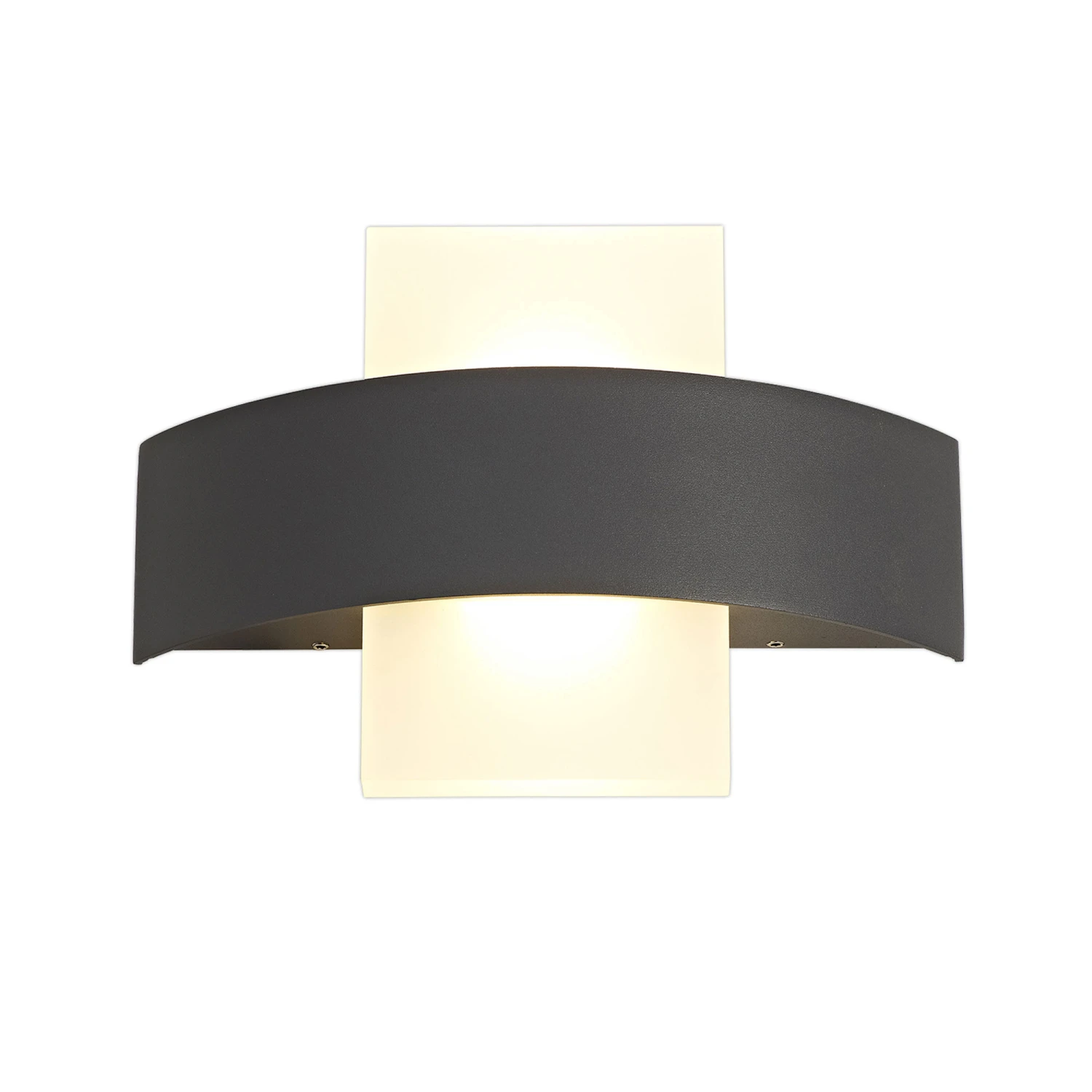 Mena Anthracite Outdoor Wall Light 1 Mena Anthracite Outdoor Wall Light
