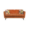 Orla Kiely Ivy Derry Orange Fabric Medium Sofa