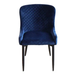 Bronx 160cm Dining Table & 4 Toby Blue Velvet Chairs 17 Bronx 160cm Dining Table & 4 Toby Blue Velvet Chairs -Housingunits 67d36ef5e0194592e145bb64c6450062 1