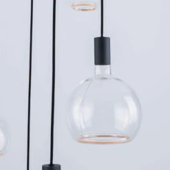 Aura Black 6 Light Pendant Light Collection -Housingunits 67ecb1cad5035fde901f3cfade11ac70 1