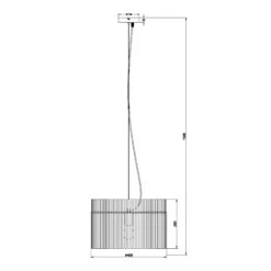 Icelle Matt Black & Amber Fade Glass Rods 1 Light Pendant -Housingunits 6842d180c532a80cc55f771e4bb135b1