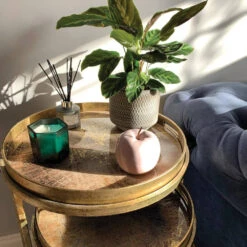 Libra Vienna Atlas Set Of 2 Side Tables In Antique Gold -Housingunits 68966eff5d9ec5e09da0c49f4f78fc52