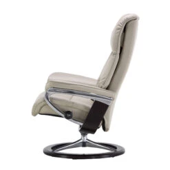 Stressless View Medium Leather Recliner Chair & Footstool In Velaro Light Grey With Wenge Signature Base 11 Stressless View Medium Leather Recliner Chair & Footstool In Velaro Light Grey With Wenge Signature Base -Housingunits 68ba751a5d2c7c62207a46dfa9a86f28