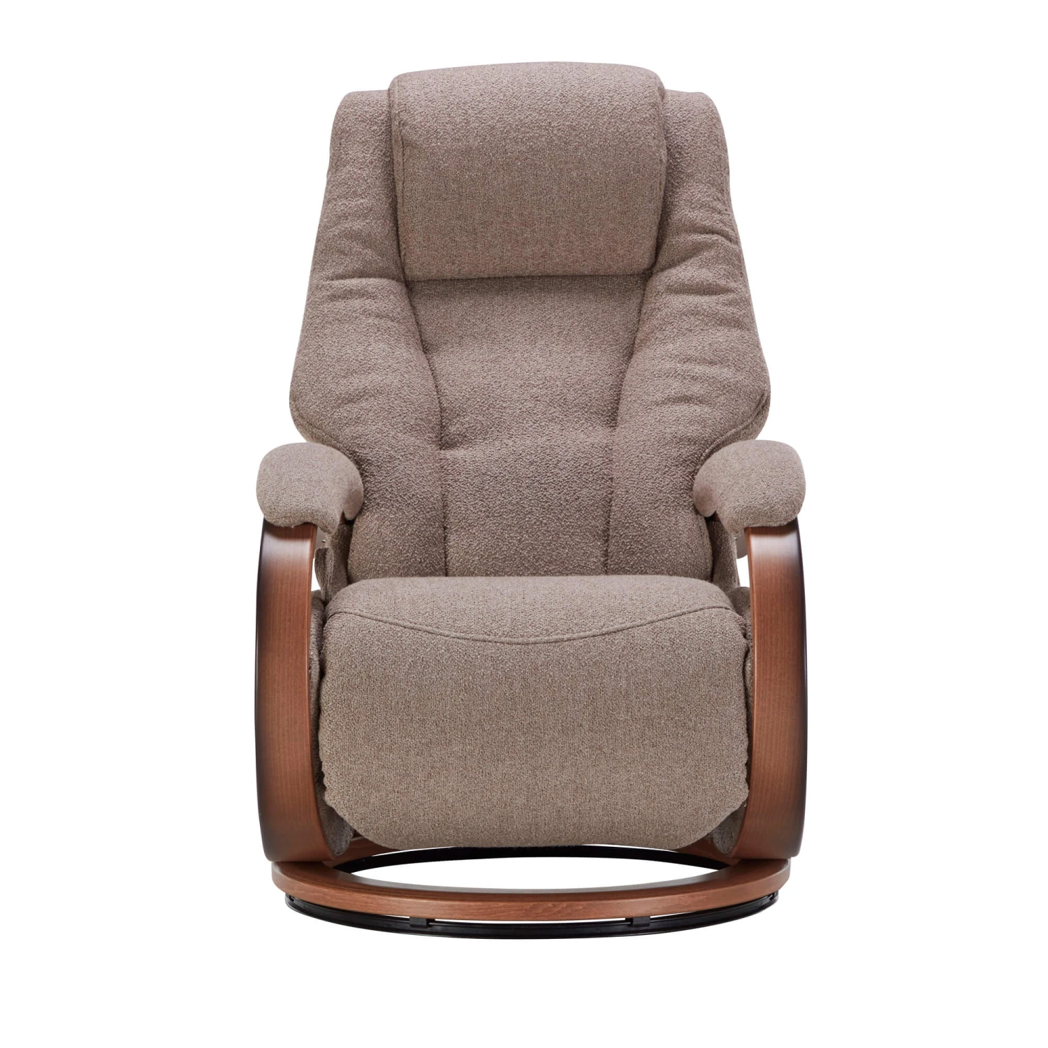 Himolla Mersey Beige Textured Fabric Midi Manual Recliner Chair 1 Himolla Mersey Beige Textured Fabric Midi Manual Recliner Chair