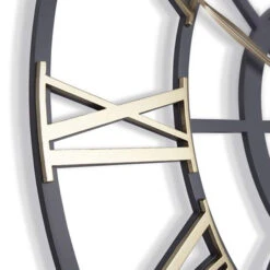 Thomas Kent Evening Star Brass Grand Wall Clock -Housingunits 69df7e25012a53189adec956e6cf7a8c