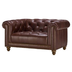 Wentworth Kodak Clove Brown Leather Snuggler Sofa 10 Wentworth Kodak Clove Brown Leather Snuggler Sofa -Housingunits 69eb2c893d1cf007cf0d786fc3dff227