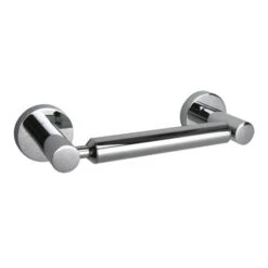 Miller Bond Chrome Double Post Toilet Roll Holder